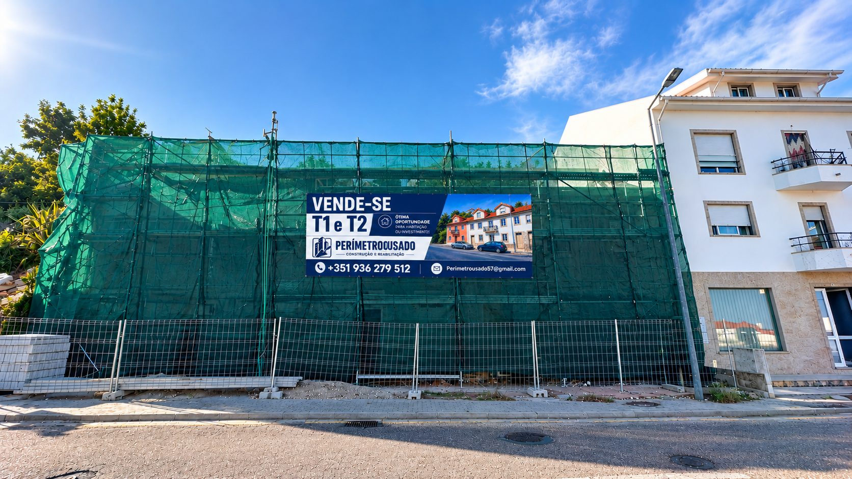 Edifício T1 e T2 em obra em Cantar-Galo, Covilhã